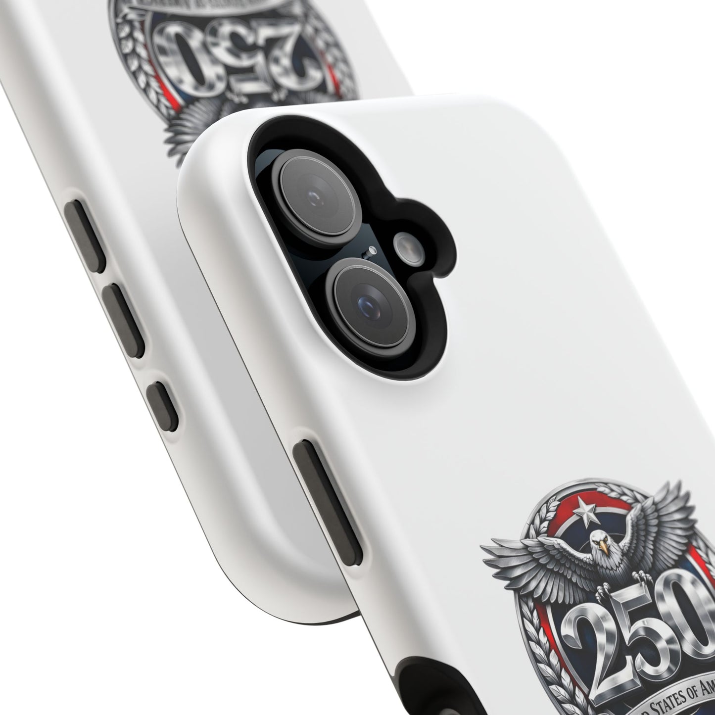 iPhone Magnetic Impact Case — 250th Anniversary Eagle Badge Design