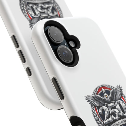 iPhone Magnetic Impact Case — 250th Anniversary Eagle Badge Design