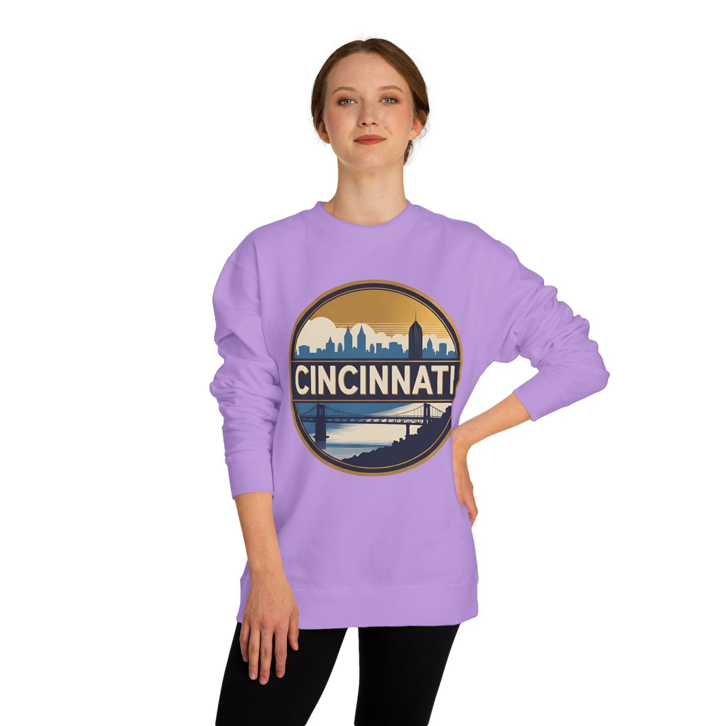 Cincinnati Skyline Crewneck Sweatshirt