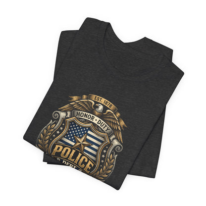 Police Badge 'Serving With Integrity' T-Shirt