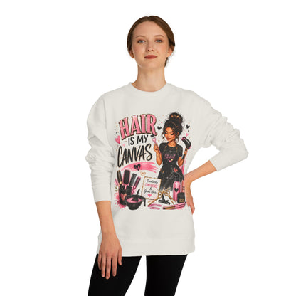 Hair Is My Canvas Sweatshirt