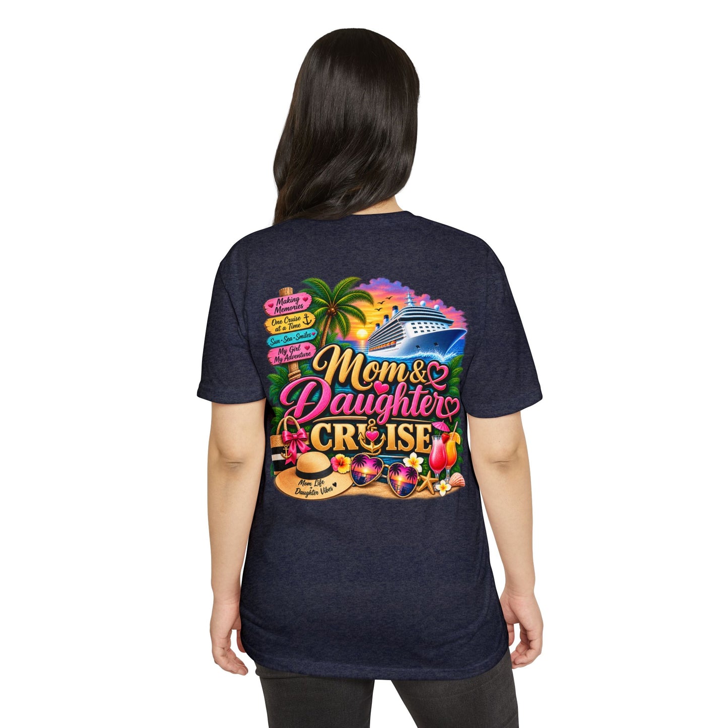 Mom & Daughter Cruise T-Shirt — Matching Vacation Shirt for Beach, Summer & Family Trips