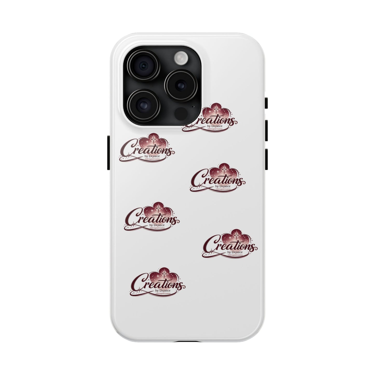 Logo Pattern Tough Phone Case — Creations Repeat Design