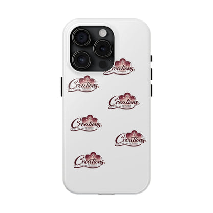 Logo Pattern Tough Phone Case — Creations Repeat Design