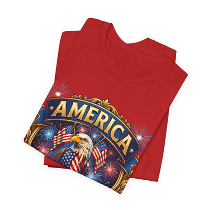 America 250th Anniversary T-Shirt — 1776–2026 Patriotic Eagle Tee