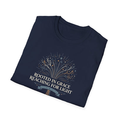 Rooted in Grace Reaching for Light T-Shirt