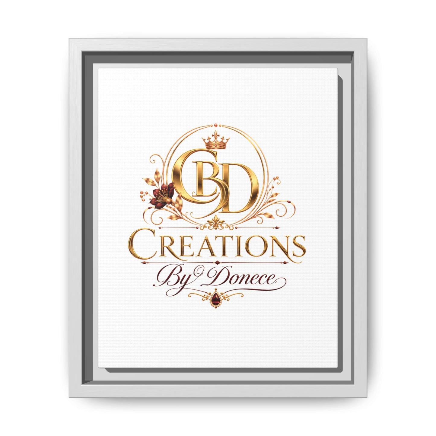 Creations By Donece — Framed Matte Canvas Wall Art
