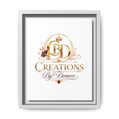 Creations By Donece — Framed Matte Canvas Wall Art