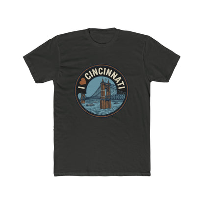 I Heart Cincinnati Tee — Cincinnati Skyline Crew T-Shirt