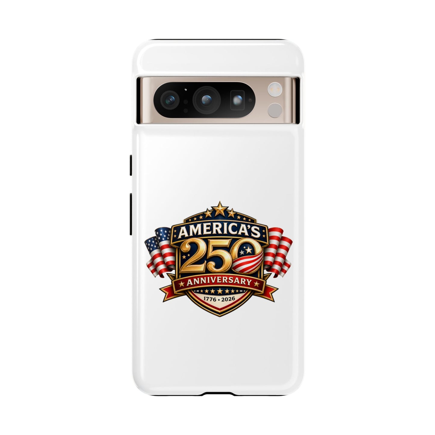 25th Anniversary Patriotic Phone Case — America’s Celebration Design