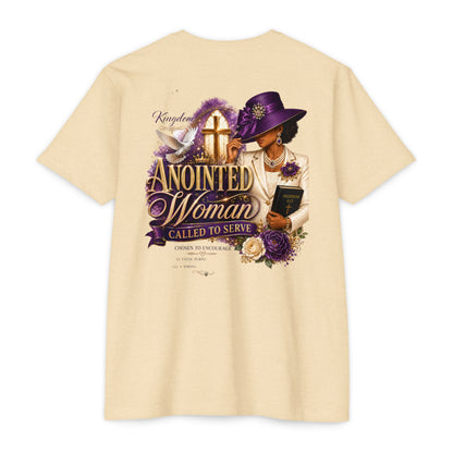 Anointed Woman T-Shirt — "Called to Serve" Christian Faith Tee