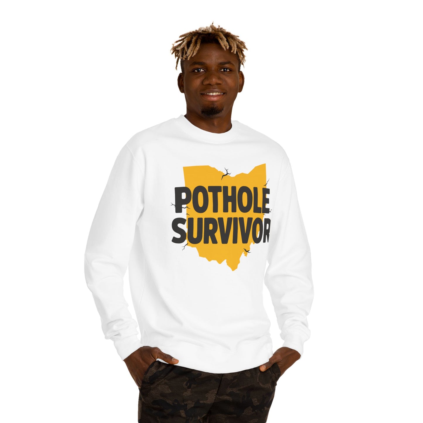 Pothole Survivor Sweatshirt