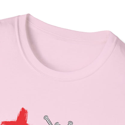 1 Cross + 3 Nails = 4 Given T-Shirt