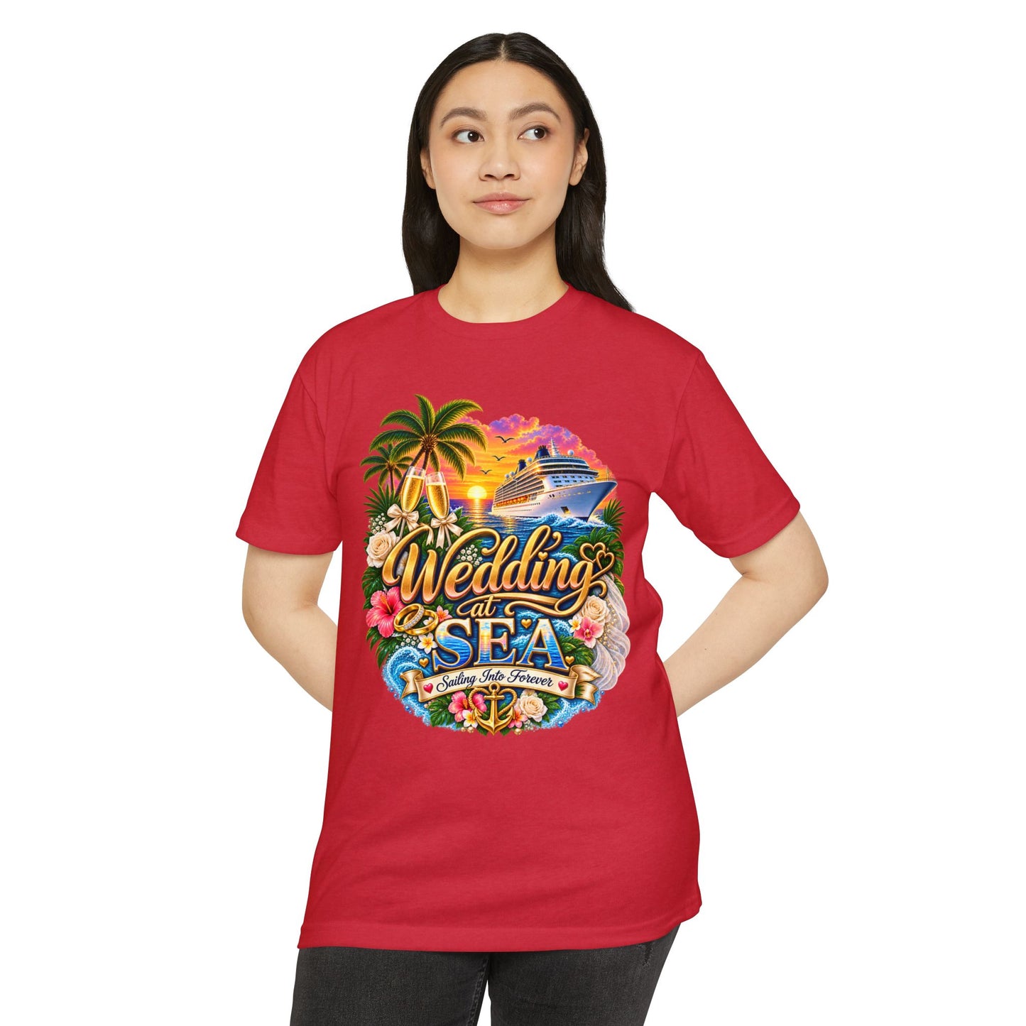 Wedding at Sea Cruise T‑Shirt