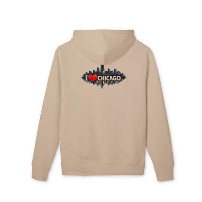 I  Chicago Skyline Hoodie — Cityscape Graphic Pullover