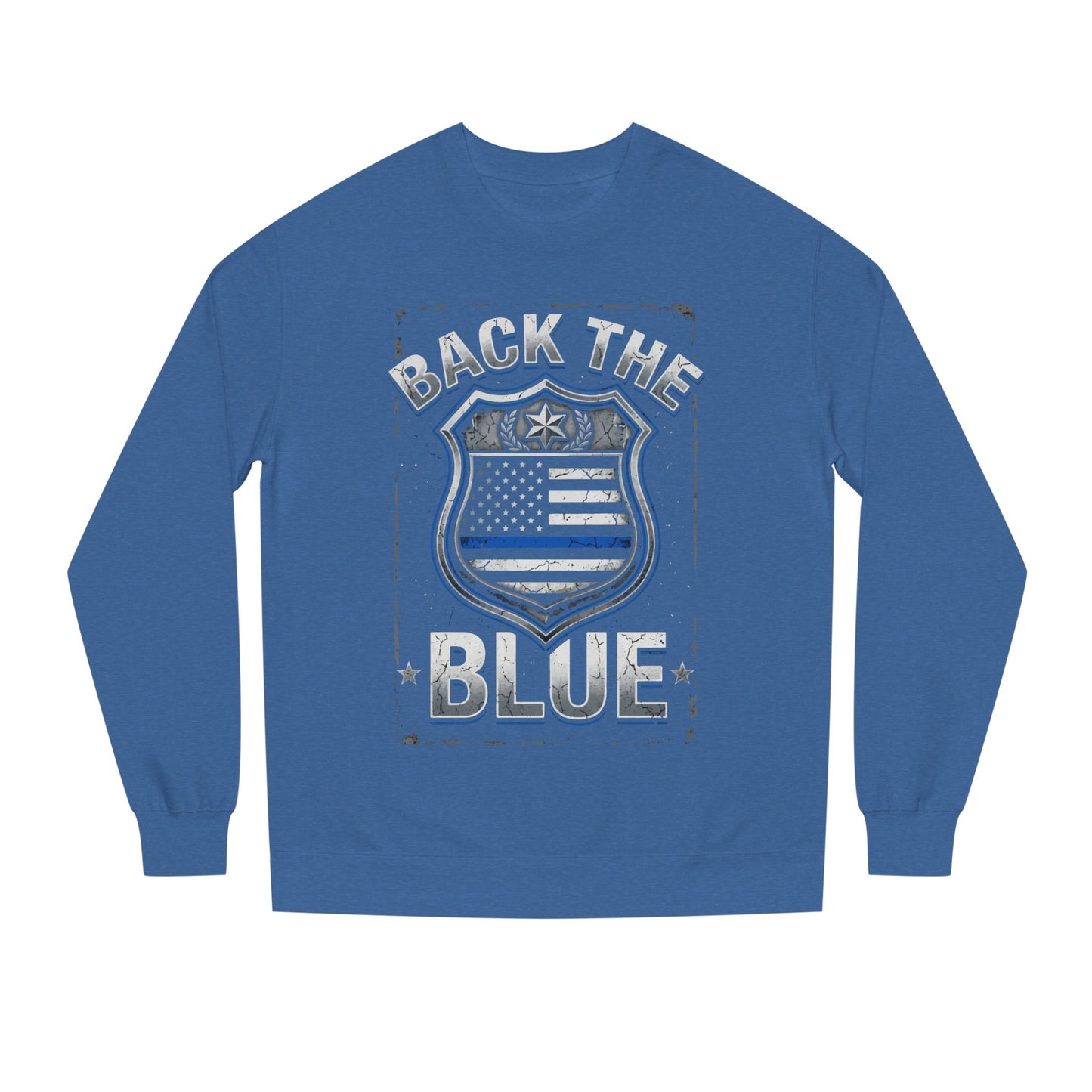 Back the Blue Sweatshirt — Police Support Crewneck