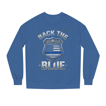 Back the Blue Sweatshirt — Police Support Crewneck