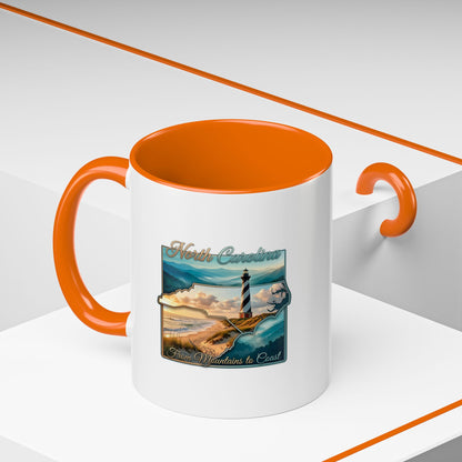 Coastal Lighthouse Coffee Mug – From Mountains to Coast Accent Mug