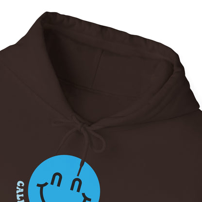 Calm Mind Healthy Body Smiley Hoodie