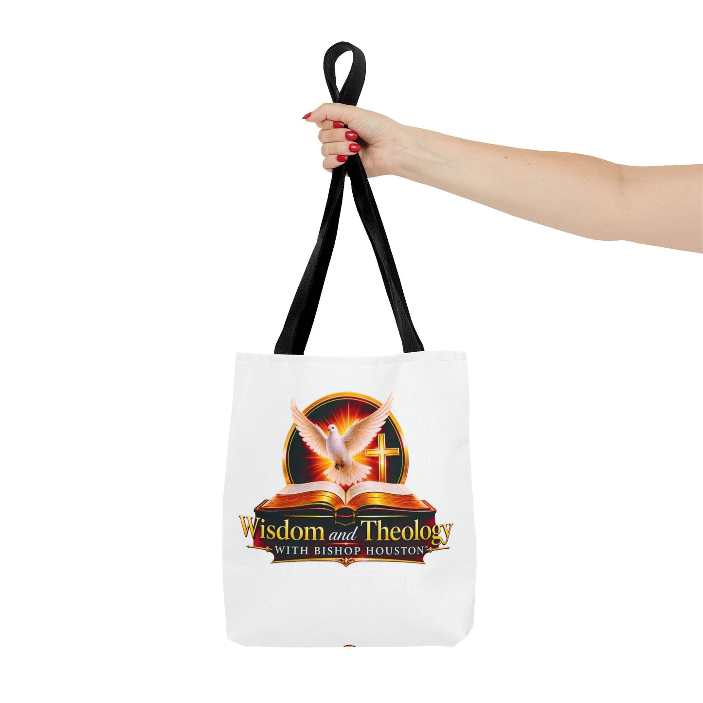 Christian Wisdom & Theology Tote Bag — 'Wisdom and Theology with Bishop Houston' Inspirational Faith Tote
