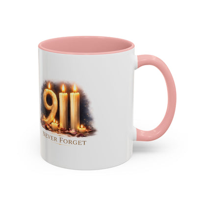 9/11 Never Forget Memorial Coffee Mug