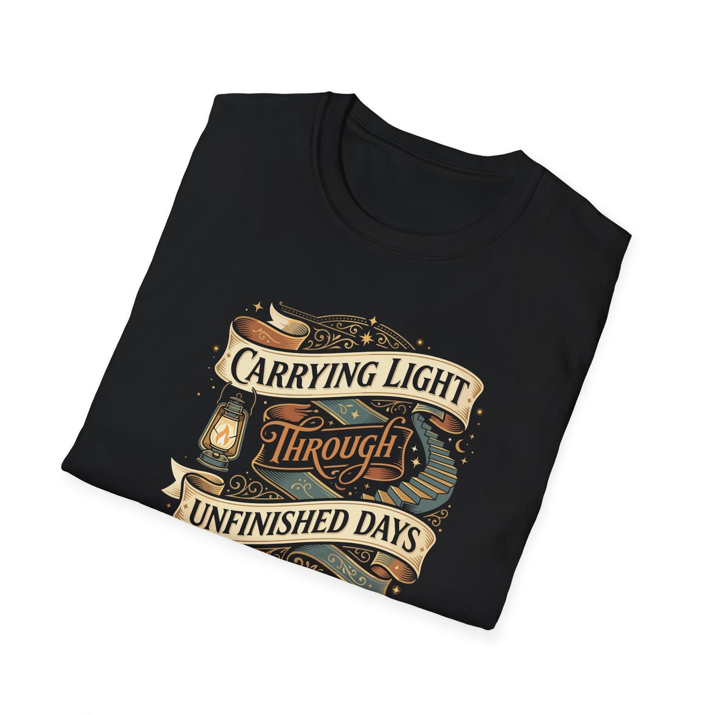 Carrying Light Through Unfinished Days T-Shirt