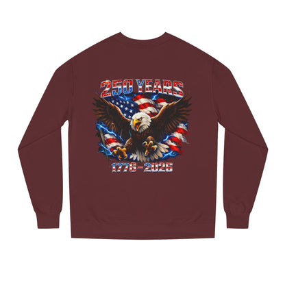 250 Years 1776–2026 Eagle Flag Sweatshirt