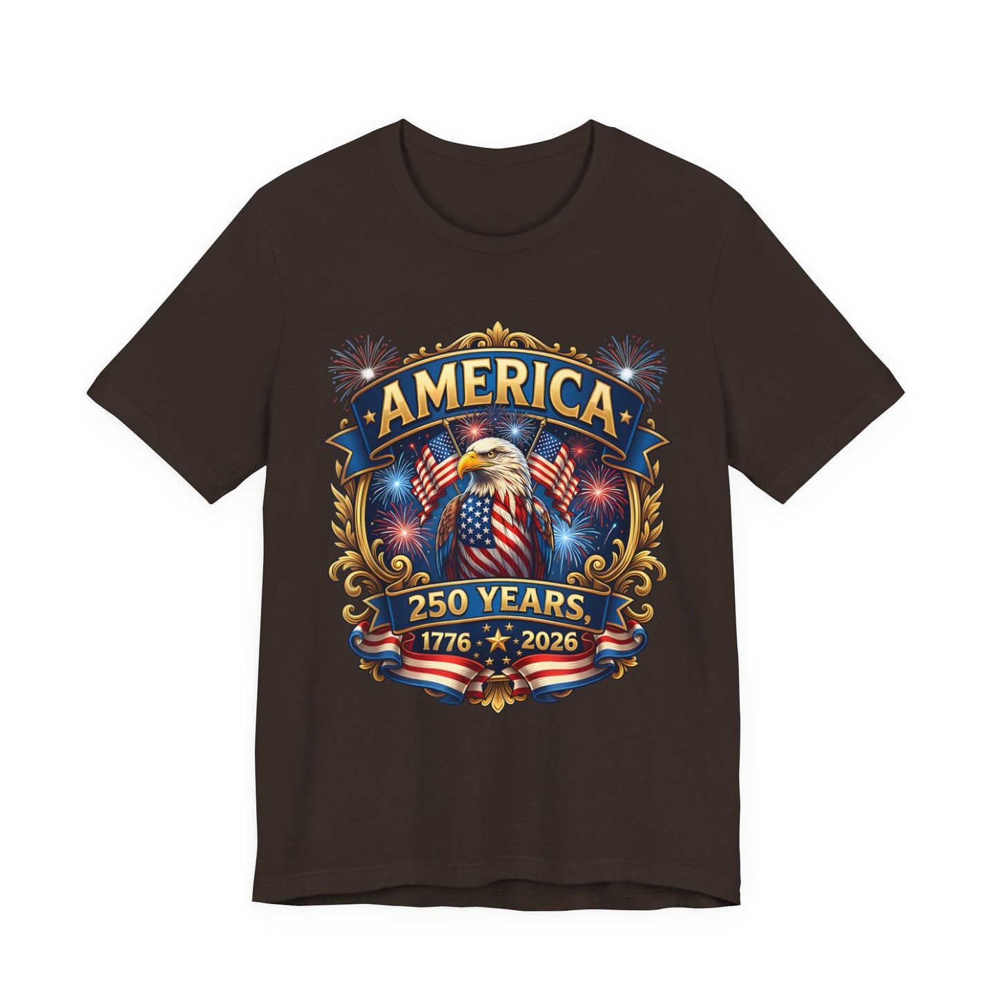 America 250th Anniversary T-Shirt — 1776–2026 Patriotic Eagle Tee