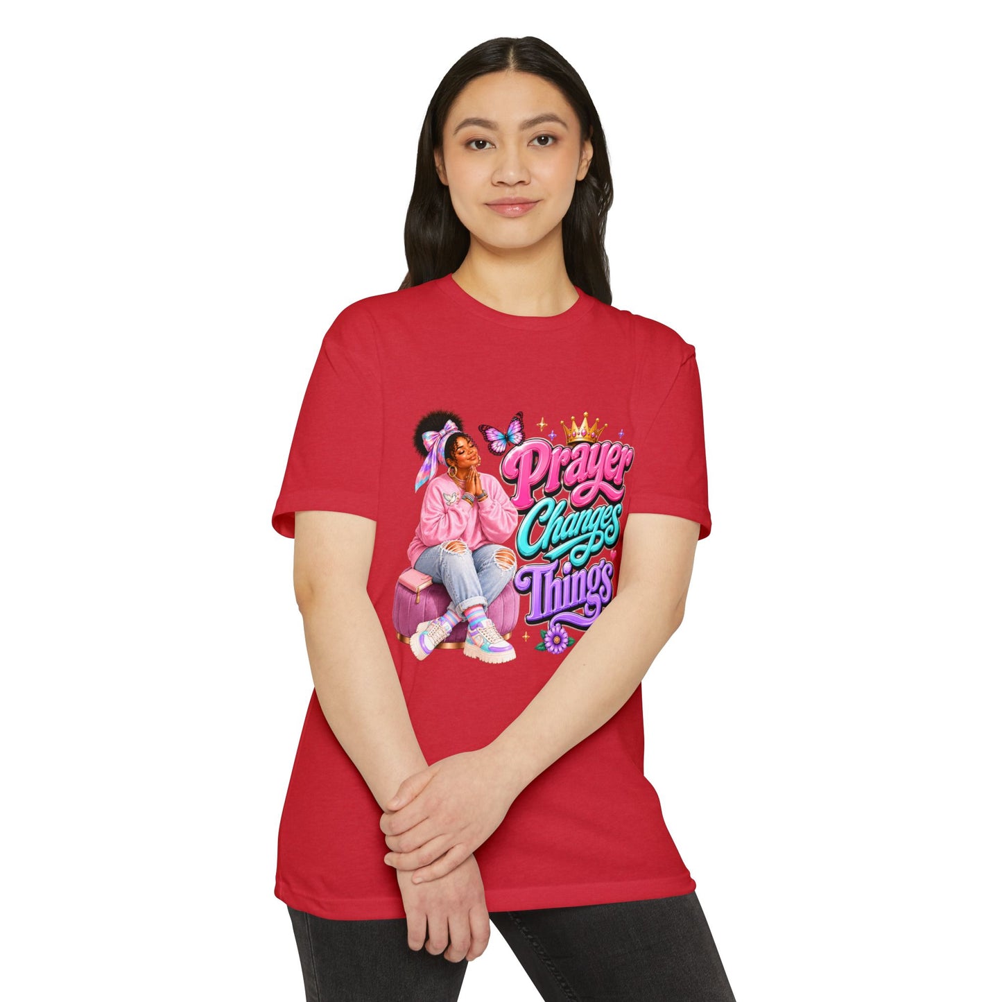 Prayer Changes Things T-Shirt — Inspirational Christian Faith Tee