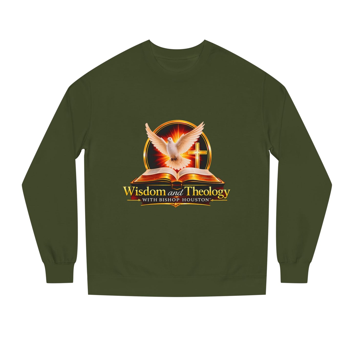 Wisdom and Theology Crewneck Sweatshirt — Dove & Cross Christian Pullover