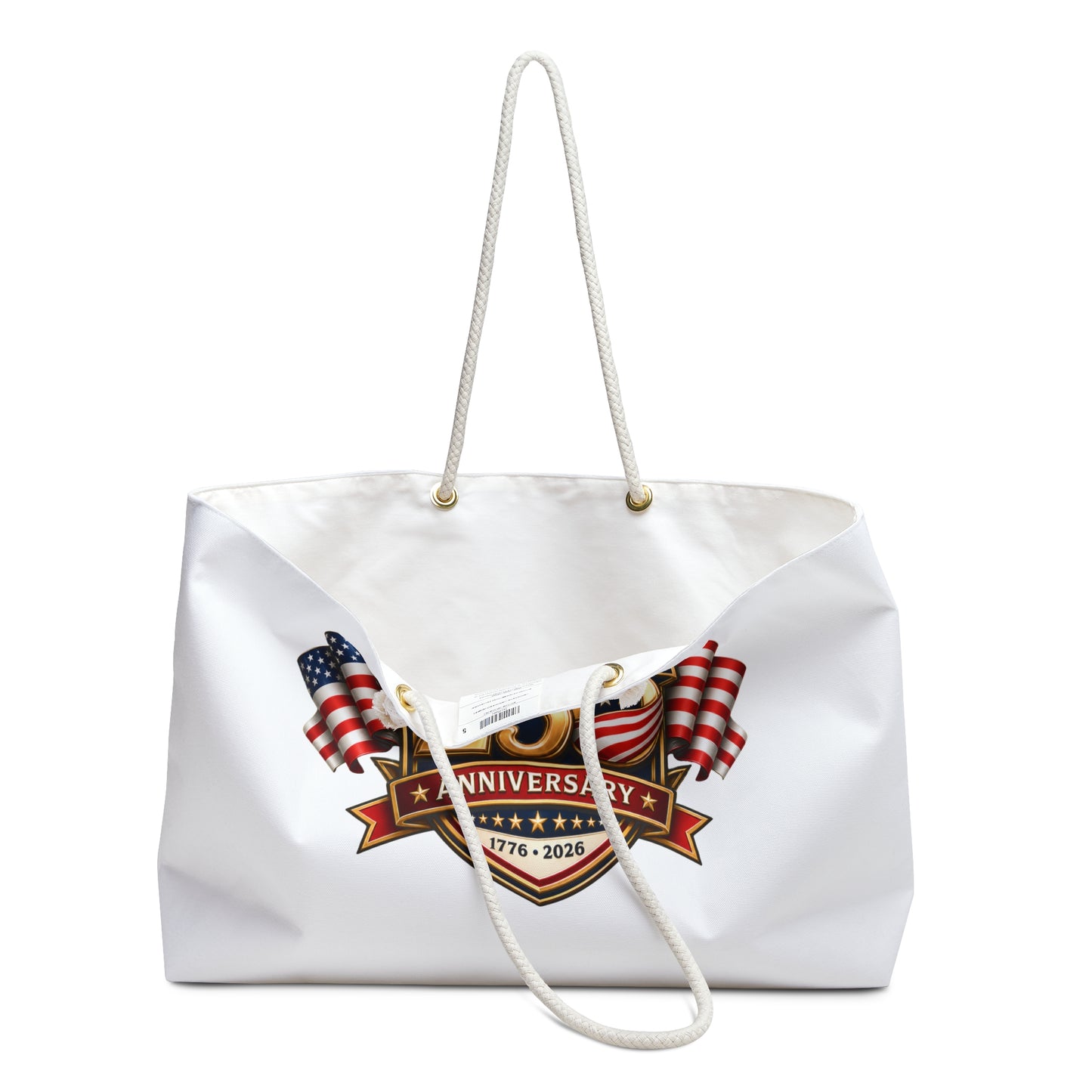 America's 250th Anniversary Weekender Bag - Patriotic 1776-2026 Travel Tote