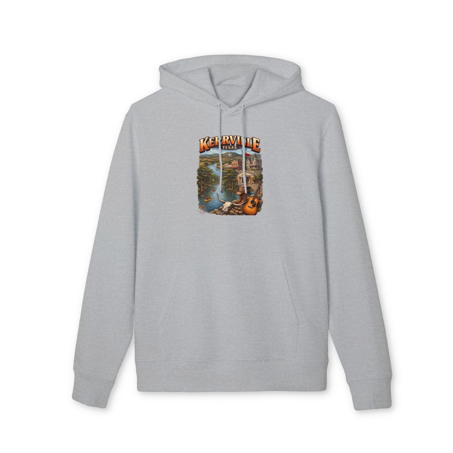 Cruiser Hoodie — Kemah, Texas Scenic Vacation Graphic
