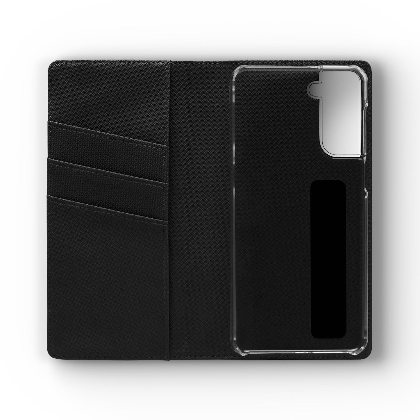 Christian Floral Phone Flip Case — "Jesus Saves" & Inspirational Scripture Wallet Cover