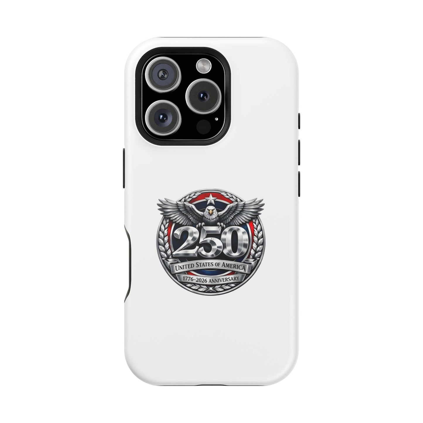 iPhone Magnetic Impact Case — 250th Anniversary Eagle Badge Design
