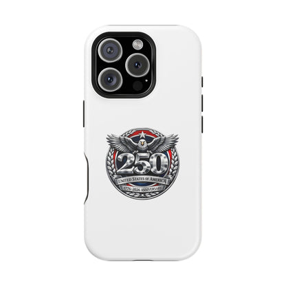 iPhone Magnetic Impact Case — 250th Anniversary Eagle Badge Design