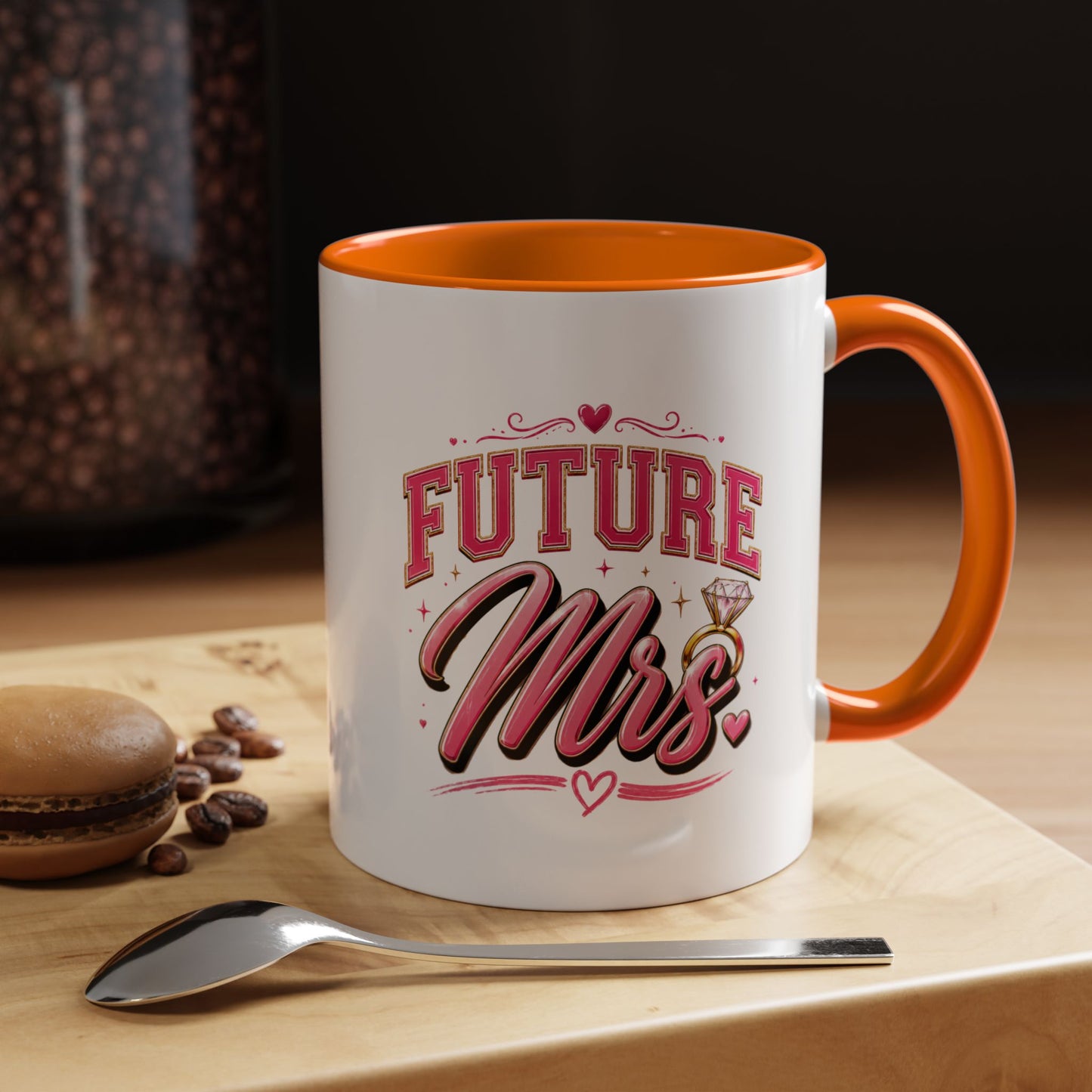 Future Mrs. Accent Coffee Mug — Bridal Bachelorette Gift (11/15oz)