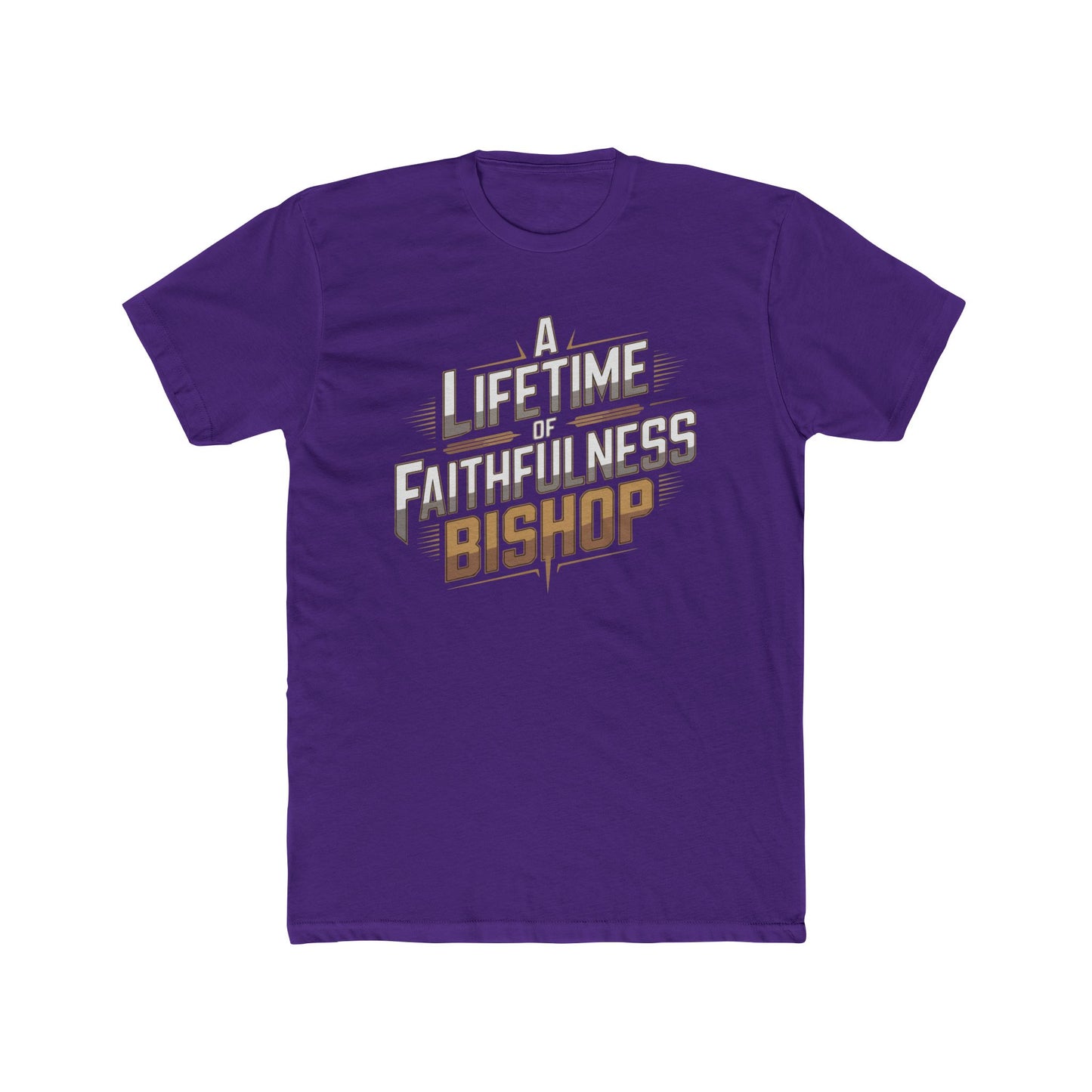 A Lifetime of Faithfulness Bishop T-Shirt