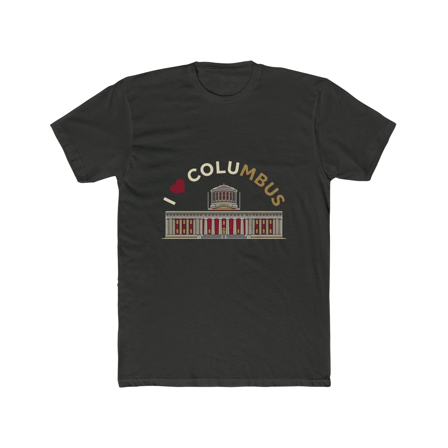 I  Columbus Crew T‑Shirt — Columbus Skyline City Landmark Tee