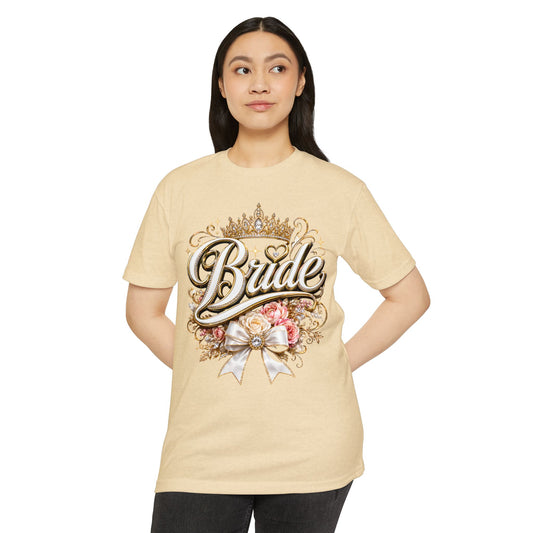 Bride Floral Crown T-Shirt