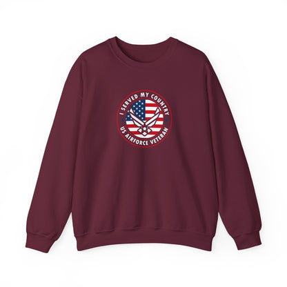 I Served My Country US Airforce Veteran Sweatshirt