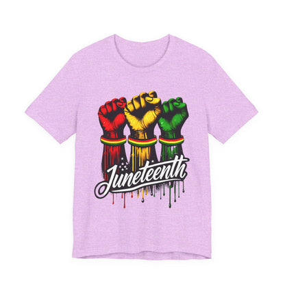 Juneteenth Fist T-Shirt — Black Liberation Pride Tee