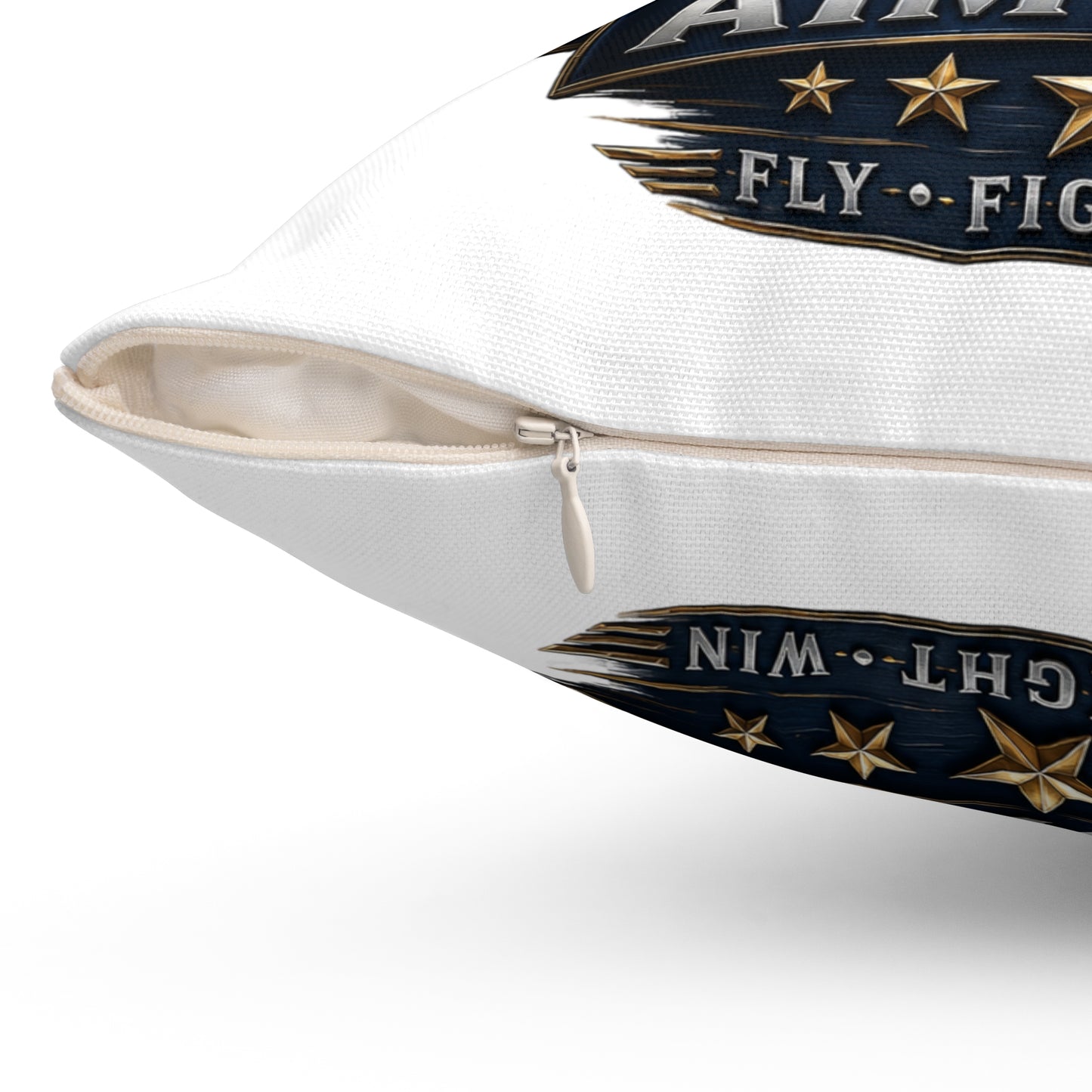 U.S. Air Force "Aim High" Decorative Pillow - Bald Eagle Military Throw Pillow