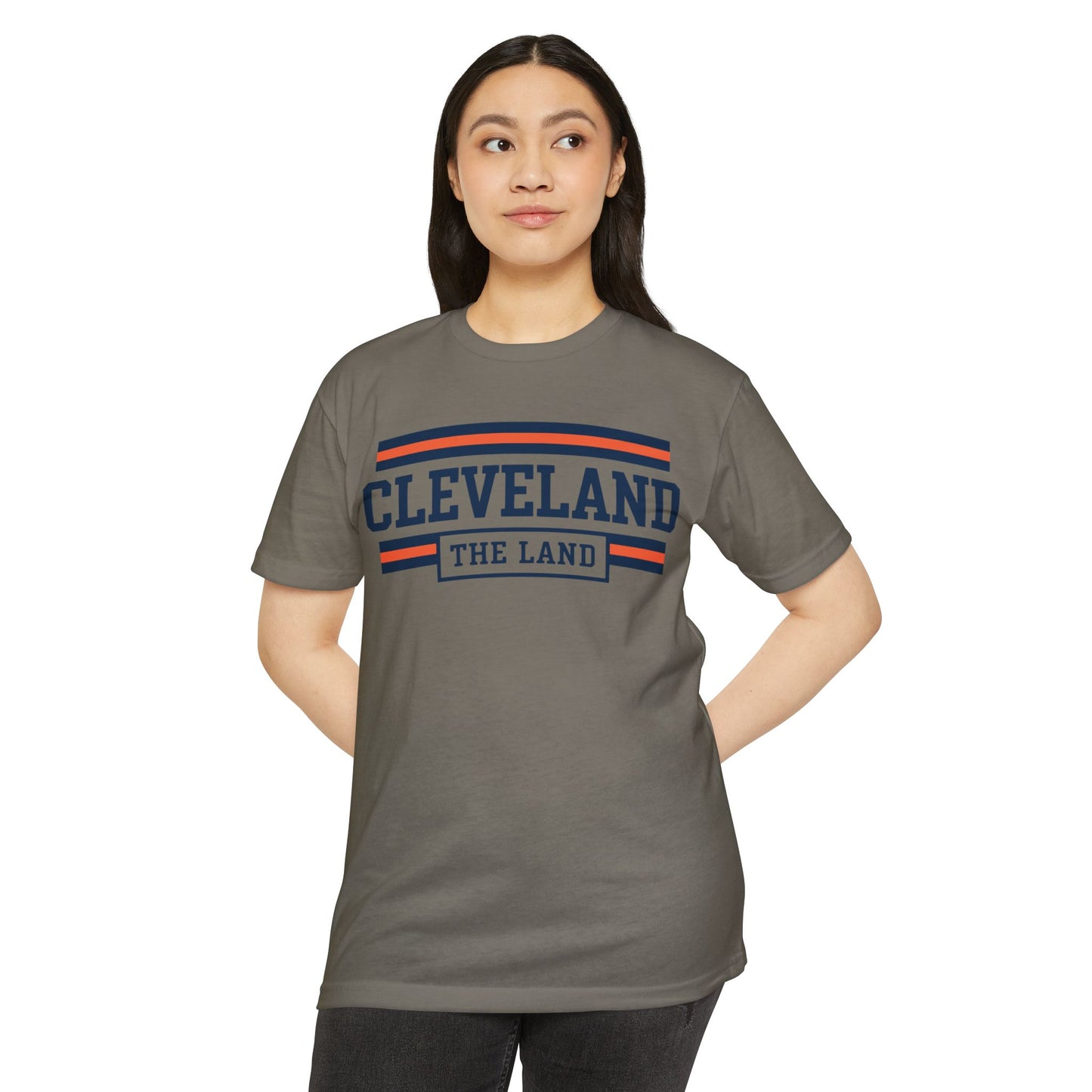 Cleveland "The Land" Retro Striped Tee