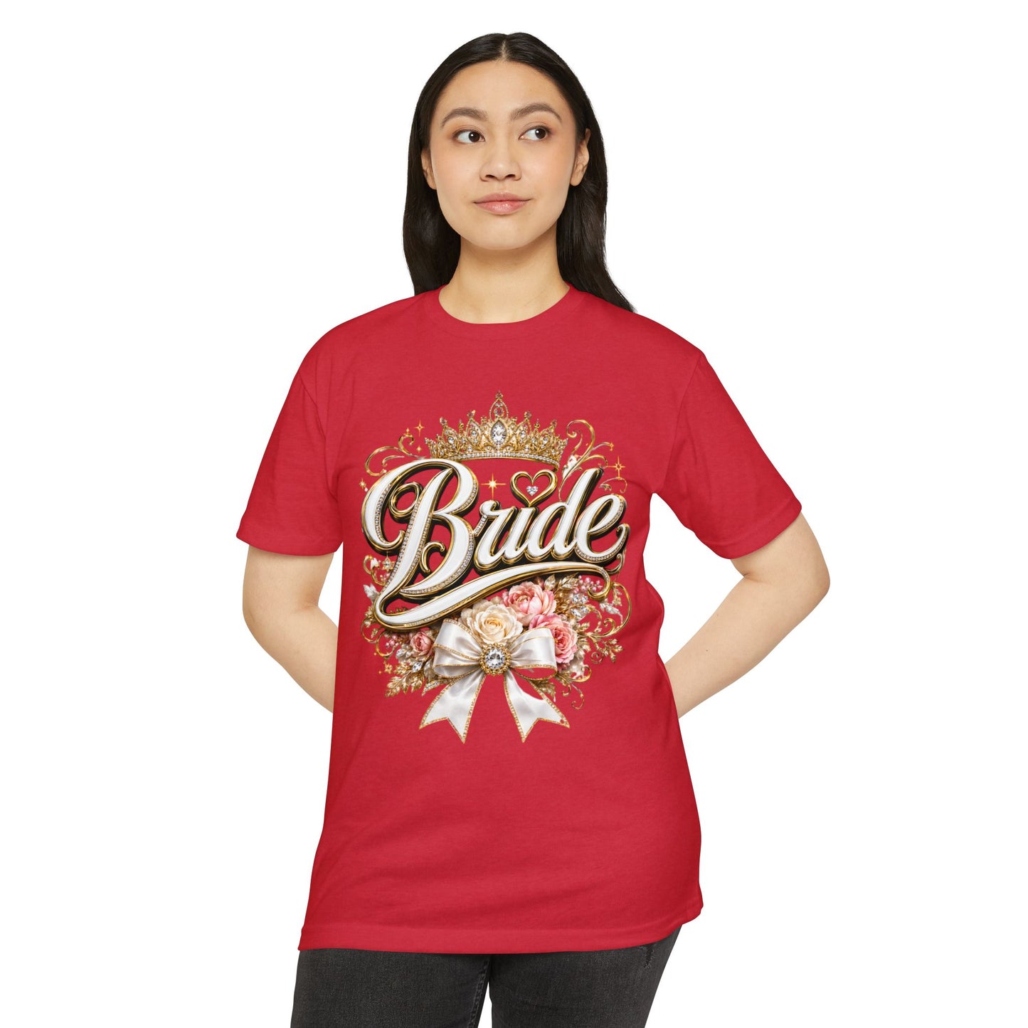 Bride Floral Crown T-Shirt