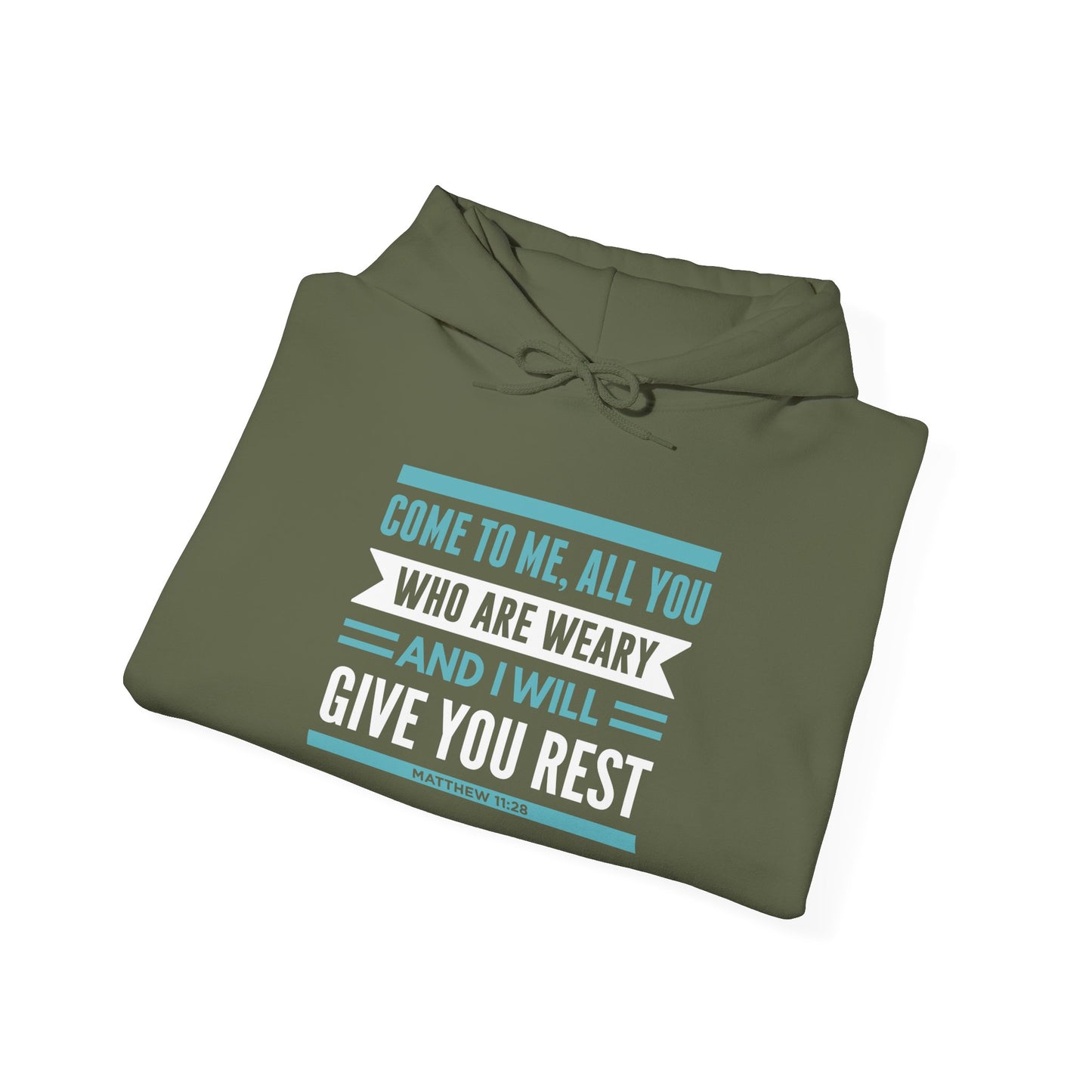 Come to Me, All You WHO Are Weary and I Will Give You REST Hoodie