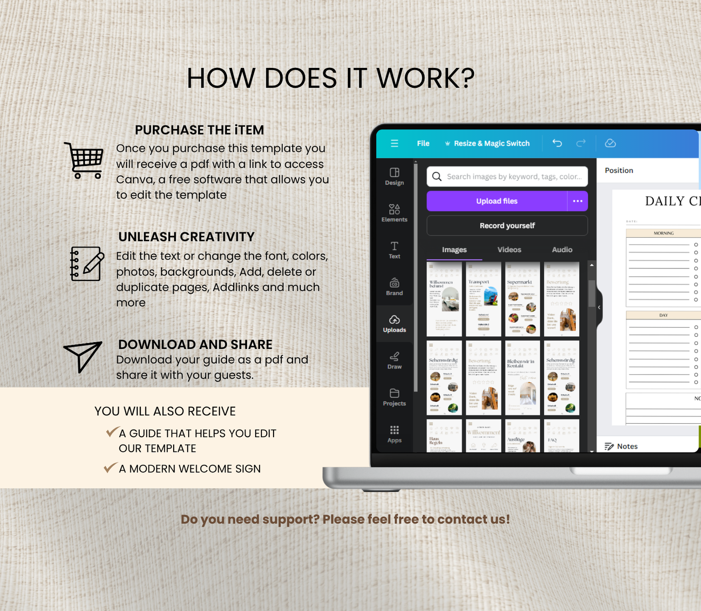 Home & Property PLR Bundle | Editable Canva Real Estate & Home Organization Templates
