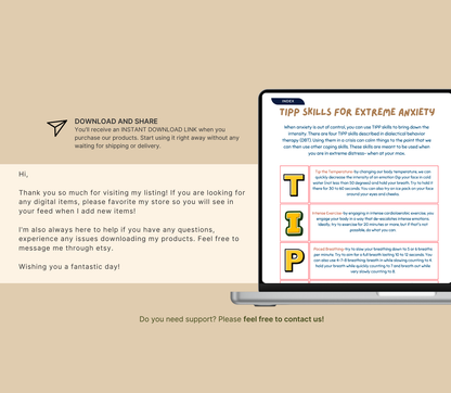 Anxiety and ADHD Planner | Daily Mental Health & Focus Organizer