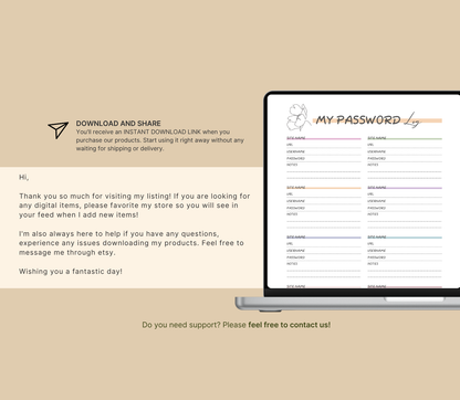 ADHD Busy Mom Planner | Printable Daily Organizer & Productivity Tracker