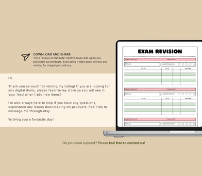 Neurodivergent Assignment & Focus Tracker | Printable Productivity Planner