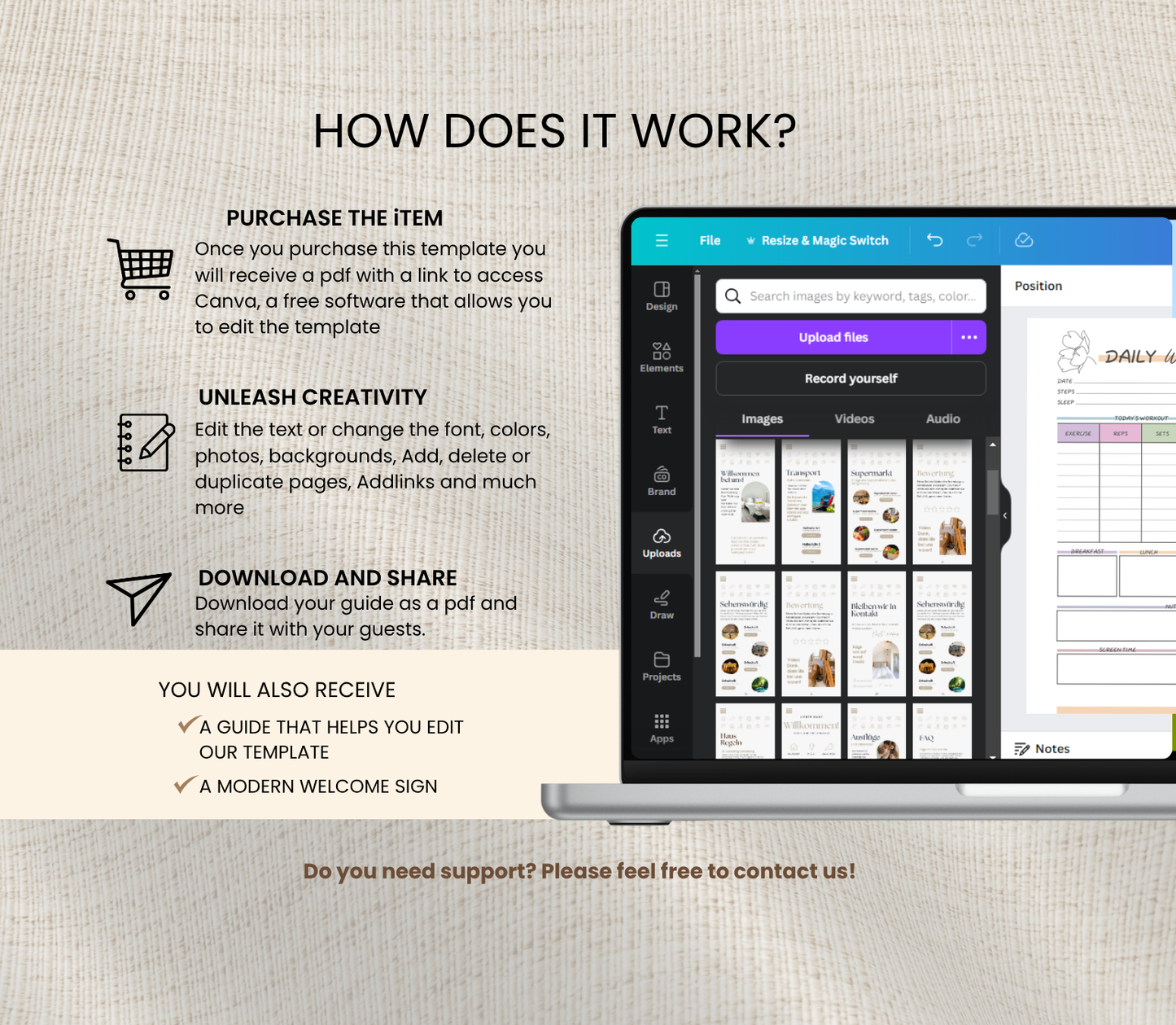 Nursing, Health & Wellness PLR Bundle | Editable Canva Templates for Digital Products